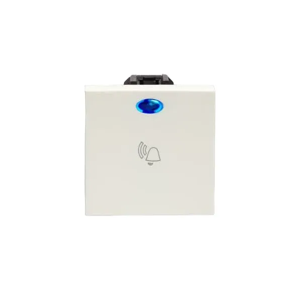 Mega Bell Switch 6A Silver