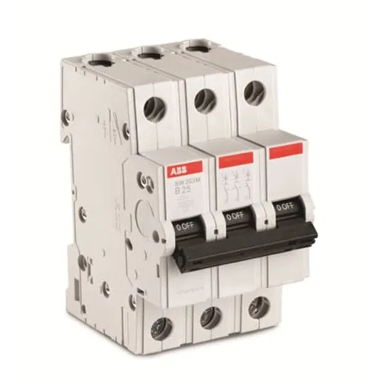 Miniature Circuit Breaker B-Char 10kA 63A 3P
