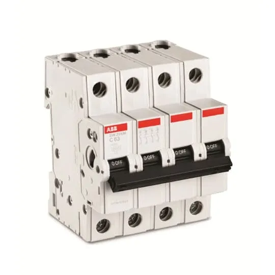 Miniature Circuit Breaker C-Char 10kA 63A 4P